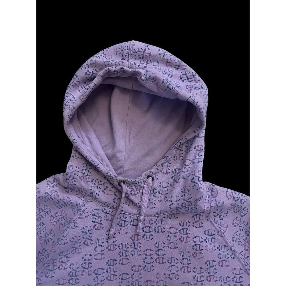 Champion Women’s Hoodie Purple Lilac M - Picture 4 of 16